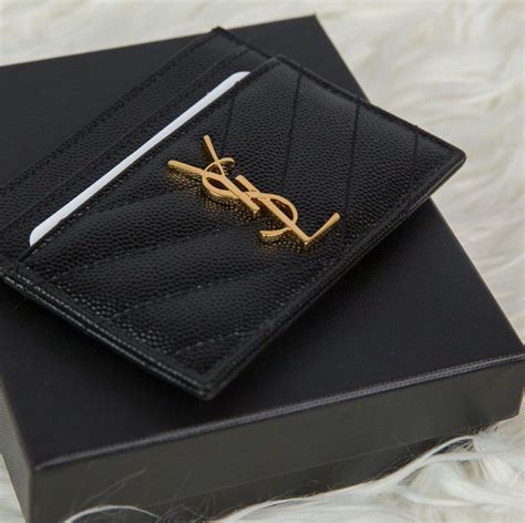 SAINT LAURENT High Quality Card Holder Wallets Key Purse .